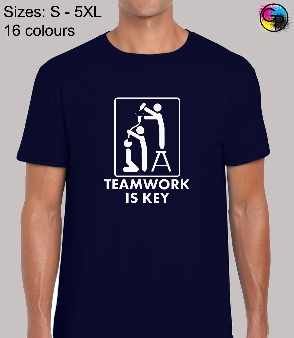 Teamwork Is Key Funny Novelty Regular 